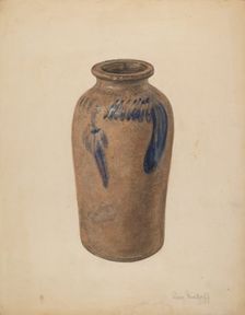 Vase, 1939. Creator: Anne Nemtzoff