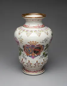Vase, Vienna, c. 1730. Creator: Du Paquier Porcelain Manufactory
