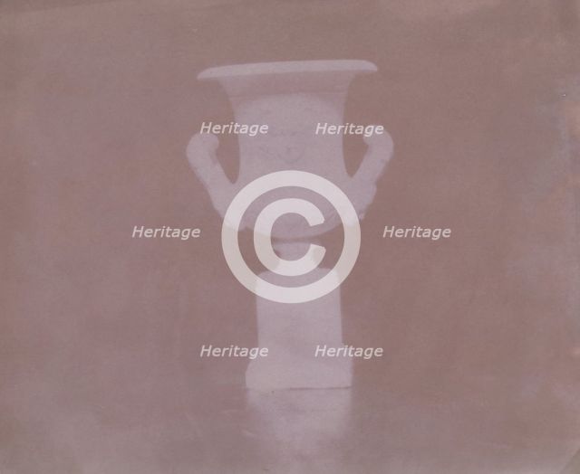 Vase with Medusa's Head, 1840. Creator: William Henry Fox Talbot.