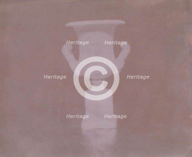 Vase with Medusa's Head, 1840. Creator: William Henry Fox Talbot.
