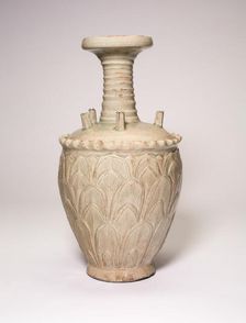 Vase with Cup-Shaped Mouth and Five Spouts..., Northern Song dynasty, late 10th/early 11th century. Creator: Unknown
