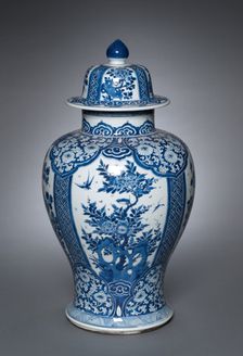 Vase with Cover, 1662- 1722. Creator: Unknown