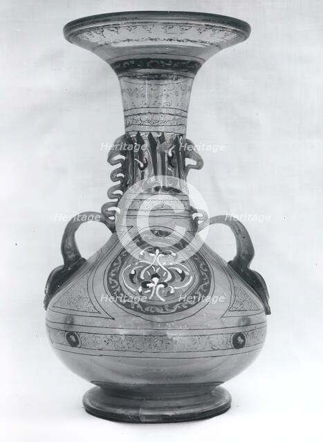 Vase with Handles, Syria, second half 14th century. Creator: Unknown.