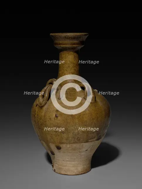 Vase with Loop Handles, 581- 618. Creator: Unknown.