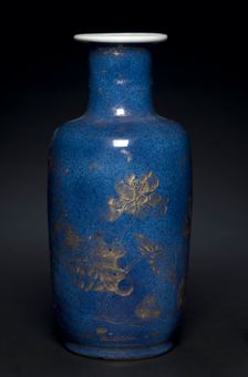 Vase with Lotus Plants, 1662-1722. Creator: Unknown