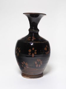 Vase with Stylized Petals, Jin dynasty (1115-1234), or Yuan dynasty (1271-1368), 12th/14th century. Creator: Unknown