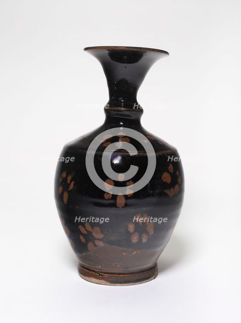 Vase with Stylized Petals, Jin dynasty (1115-1234), or Yuan dynasty (1271-1368), 12th/14th century. Creator: Unknown.