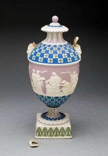 Vase with Sacrifice to Hymen, Burslem, c. 1800. Creator: Wedgwood