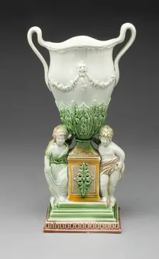 Vase, Yorkshire, c. 1790. Creator: Unknown