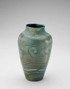 Vase, about 1892-1901. Creator: Tiffany Glass