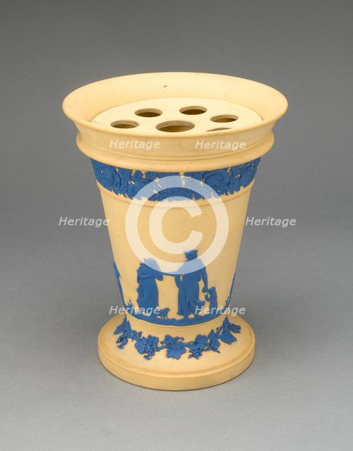 Vase, Burslem, 1820/20. Creator: Wedgwood.