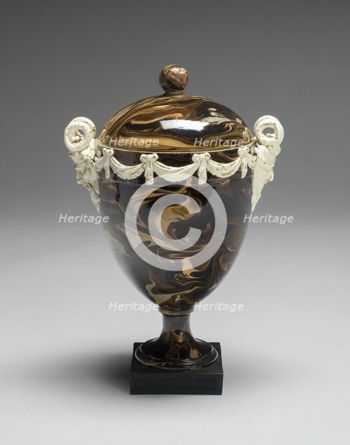 Vase, Burslem, c. 1770. Creator: Wedgwood.