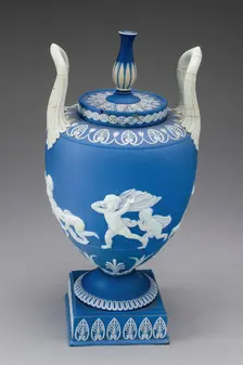 Vase, Burslem, c. 1850. Creator: Wedgwood
