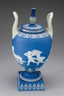 Vase, Burslem, c. 1850. Creator: Wedgwood