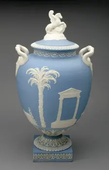 Vase, Burslem, c. 1860. Creator: Wedgwood