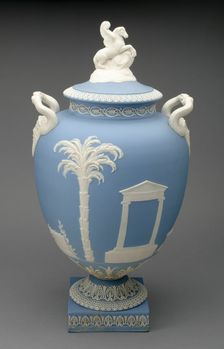 Vase, Burslem, c. 1860. Creator: Wedgwood