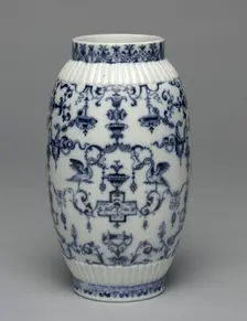 Vase, c. 1695- 1700. Creator: Saint Cloud Porcelain Factory (French)