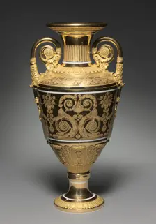 Vase, c. 1820-1830. Creator: St. Petersburg Imperial Porcelain Factory (Russian)