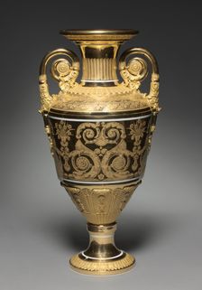 Vase, c. 1820-1830. Creator: St. Petersburg Imperial Porcelain Factory (Russian)