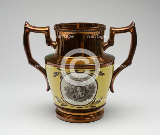 Vase, c. 1850. Creator: Unknown.