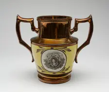Vase, c. 1850. Creator: Unknown