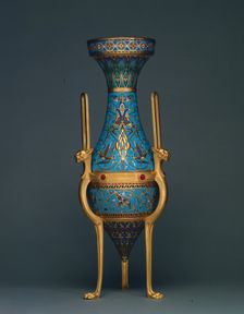 Vase, c. 1862. Creator: Firm of Ferdinand Barbedienne (French, 1810-1892); Louis-Constant Sévin (French, 1821-1888)