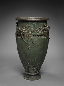 Vase, c. 1890. Creator: Gustave-Joseph Chéret (French, 1838-1894)