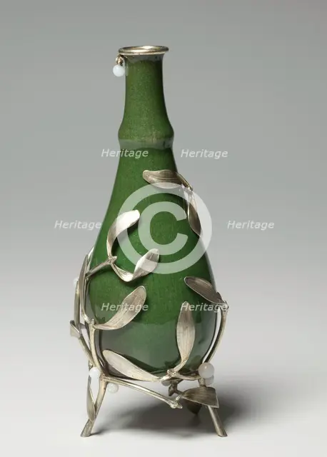 Vase, c. 1895. Creator: Auguste Delaherche (French, 1857-1940).