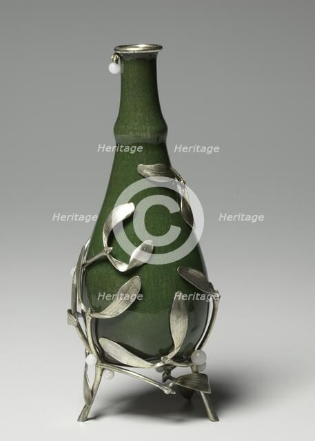 Vase, c. 1895. Creator: Auguste Delaherche (French, 1857-1940).