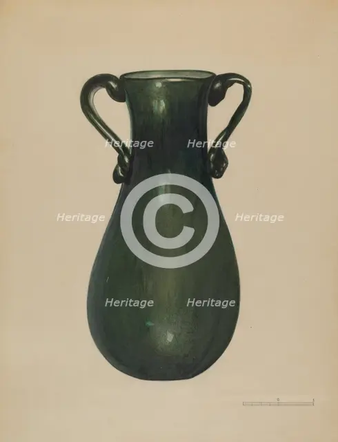 Vase, c. 1936. Creator: Anna Aloisi.