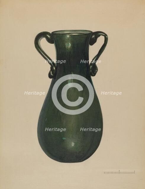 Vase, c. 1936. Creator: Anna Aloisi.