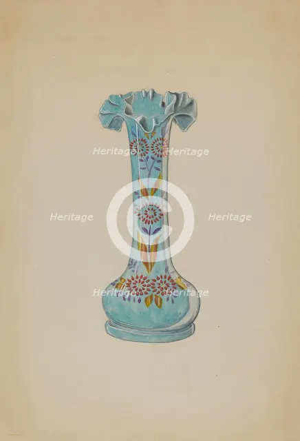 Vase, c. 1936. Creator: Dorothy Posten.