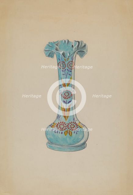 Vase, c. 1936. Creator: Dorothy Posten.
