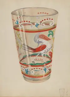 Vase, c. 1936. Creator: Ella Josephine Sterling