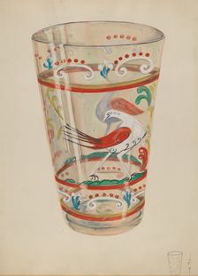 Vase, c. 1936. Creator: Ella Josephine Sterling