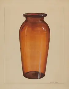 Vase, c. 1936. Creator: Janet Riza