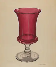 Vase, c. 1936. Creator: John Dana