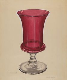 Vase, c. 1936. Creator: John Dana