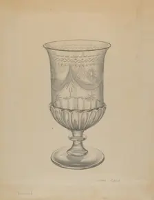 Vase, c. 1936. Creator: John Dana