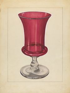 Vase, c. 1936. Creator: John Fisk