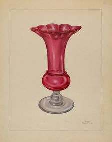 Vase, c. 1936. Creator: John Tarantino