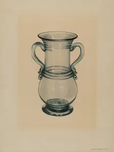 Vase, c. 1936. Creator: John Tarantino