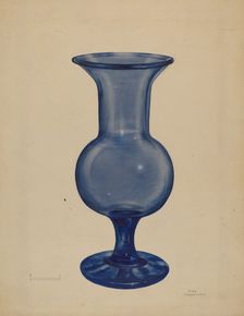 Vase, c. 1936. Creator: John Tarantino