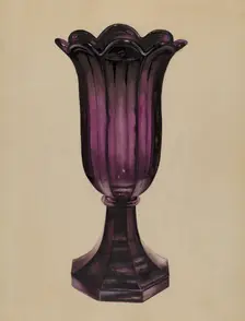 Vase, c. 1936. Creator: John Tarantino