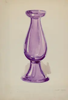 Vase, c. 1936. Creator: Lillian Causey