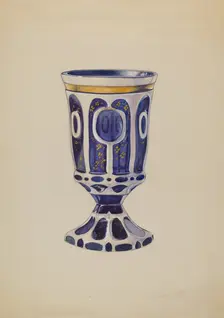 Vase, c. 1936. Creator: Ralph Atkinson