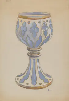 Vase, c. 1936. Creator: Robert Stewart