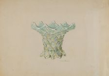 Vase, c. 1936. Creator: Robert Stewart
