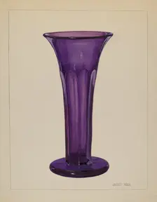 Vase, c. 1937. Creator: Janet Riza