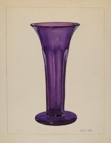 Vase, c. 1937. Creator: Janet Riza